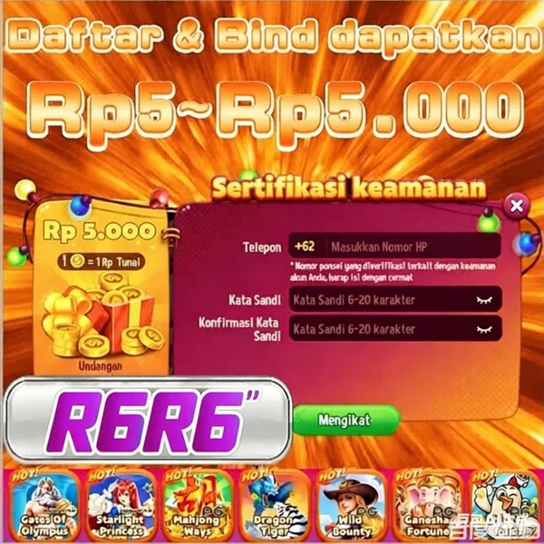 R6R6 Bonus Member Baru 100%